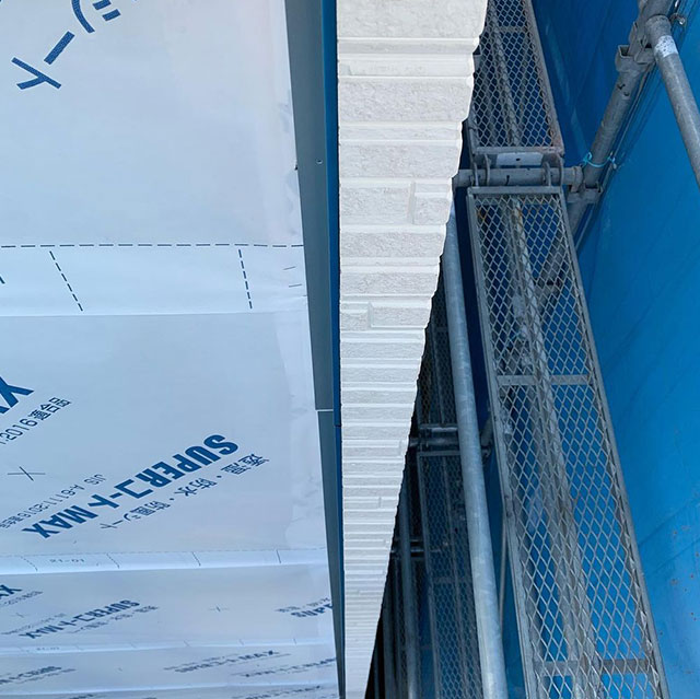 透湿防水シート貼付